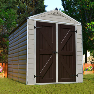 Skylight 6 Ft W X 7 5 Ft D Polycarbonate Storage Shed