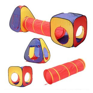 Crawl Through Play Tunnel Toy Pop up Tunnel for Children Indoor Outdoor Tube FD8 