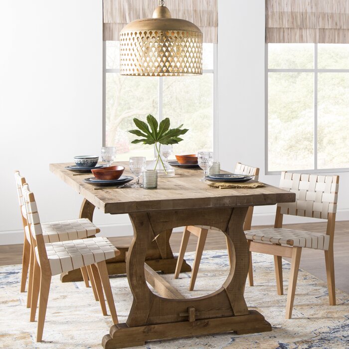 Mistana Domenic Mountain Dining Table & Reviews | Wayfair