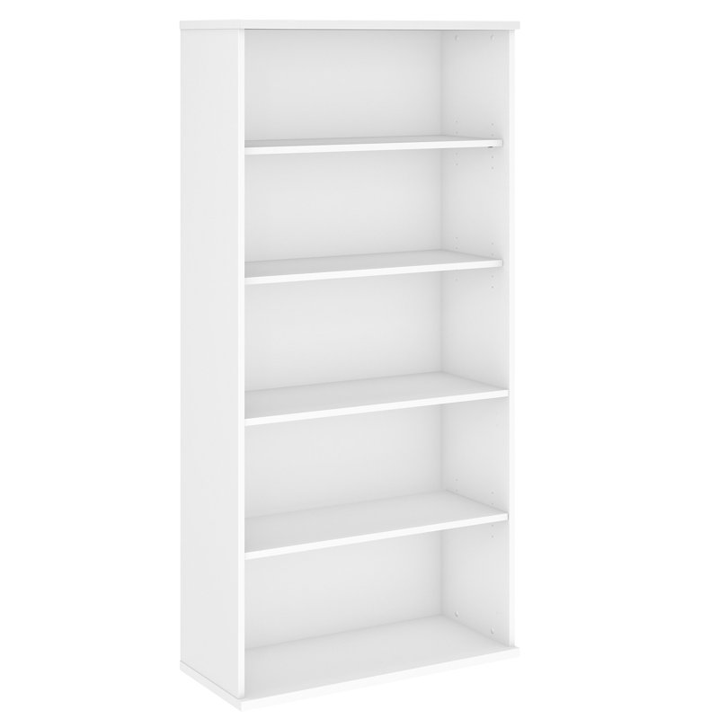 Bush Business Furniture Studio C 5 Shelf Standard Bookcase