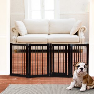 Free Standing Pet Gate with Door