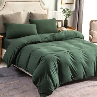 cuddledown 400 thread count solid sateen duvet cover