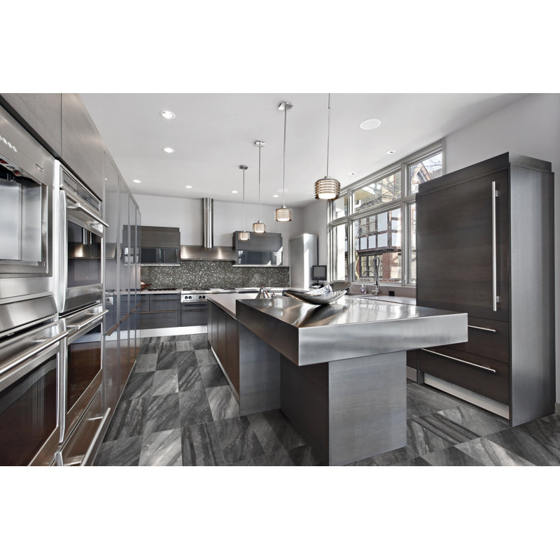 Parvatile Enrichment 6 X 36 Porcelain Field Tile In Charcoal Wayfair
