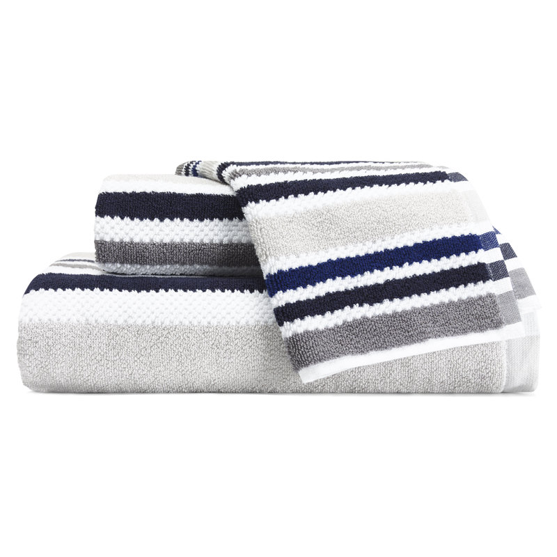 Nautica Jules 3 Piece 100 Cotton Towel Set Wayfair