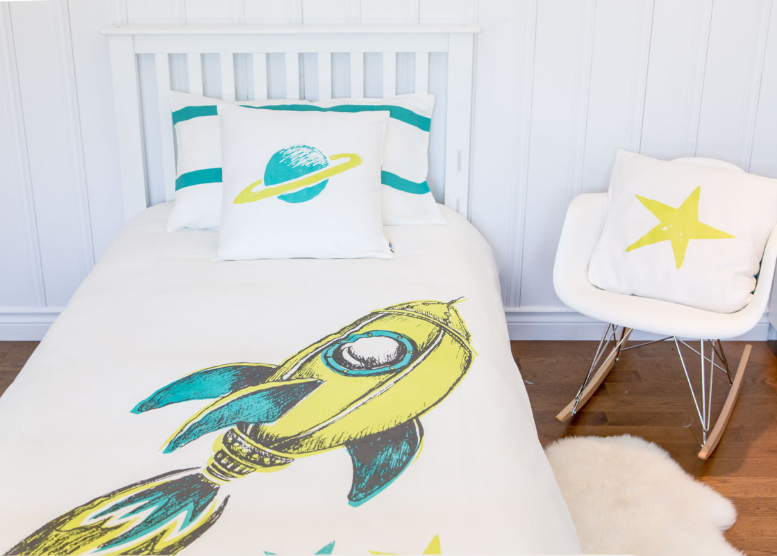 Atelier ëdele Rocket Duvet Cover Collection Reviews Wayfair Rocket Duvet Cover Collection