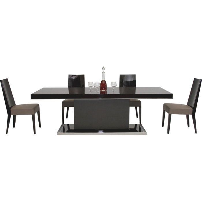 Orren Ellis Camron Modern Pedestal Base Dining Table Wayfair Camron Modern Pedestal Base Dining Table