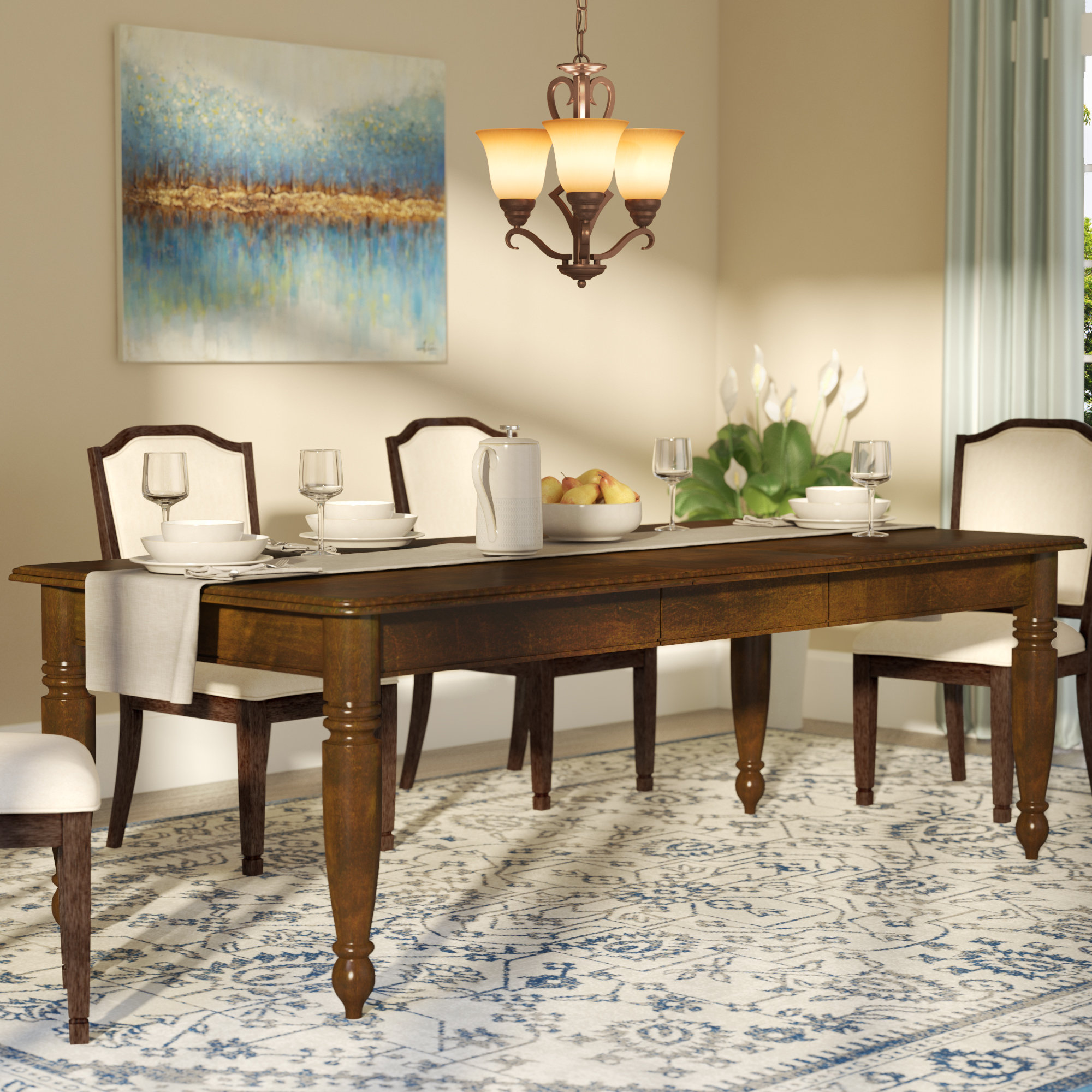 Darby Home Co Elwood Key Extendable Dining Table Reviews Wayfair