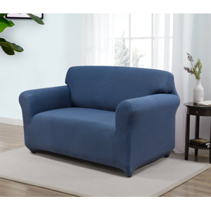 Box Cushion Loveseat Slipcover by Red ..