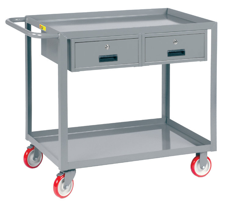 Little Giant Usa 24 X 41 5 Welded Utility Cart With Storage