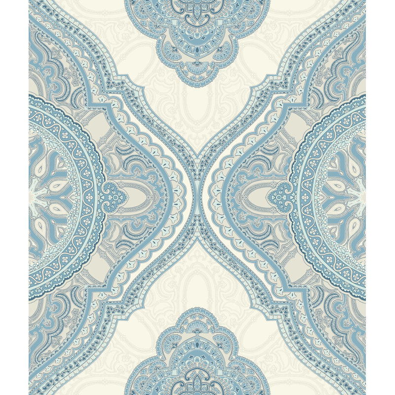 Alcott Hill Callista 33 L X 20 5 W Paisley Medallion Wallpaper