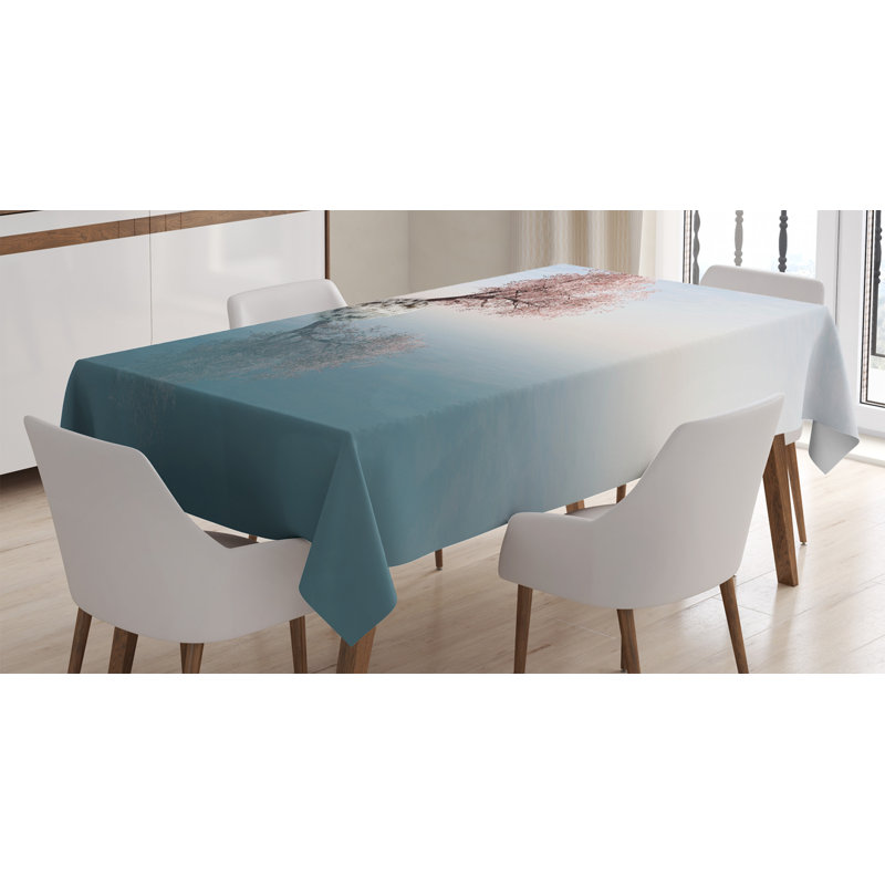 East Urban Home Ambesonne Tree Tablecloth Flower Tree In The