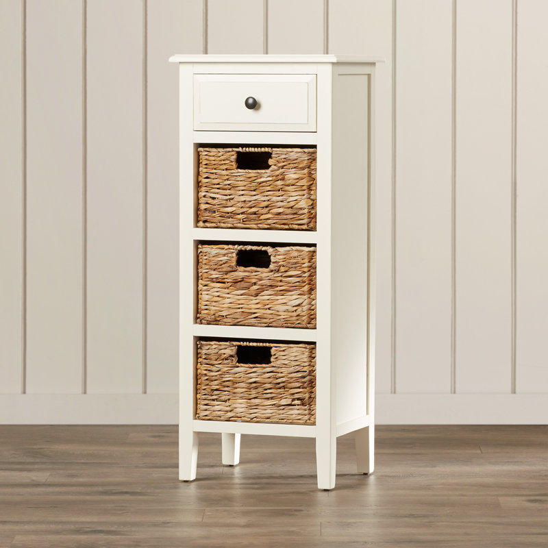 Beachcrest Home Santa Cruz Solid Wood End Table With Storage Reviews Wayfair