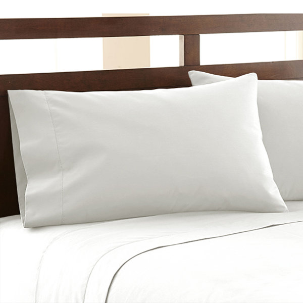 Birch Lane Heritage Gsville Solid Color Cotton Blend Sheet Set Birch Lane Heritage Gsville Solid Color Cotton Blend Sheet Set Reviews Wayfair
