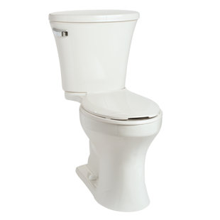 Go to store & view more images Mansfield Plumbing Products Essence HET SmartHeight 1.28 GPF Elongated Two-Piece Toilet