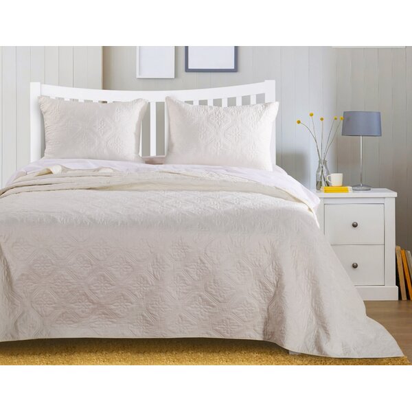 Oversized White King Bedspread | Wayfair