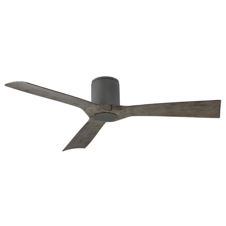 54 Aviator 3 Blade Outdoor Ceiling Fan With Remote