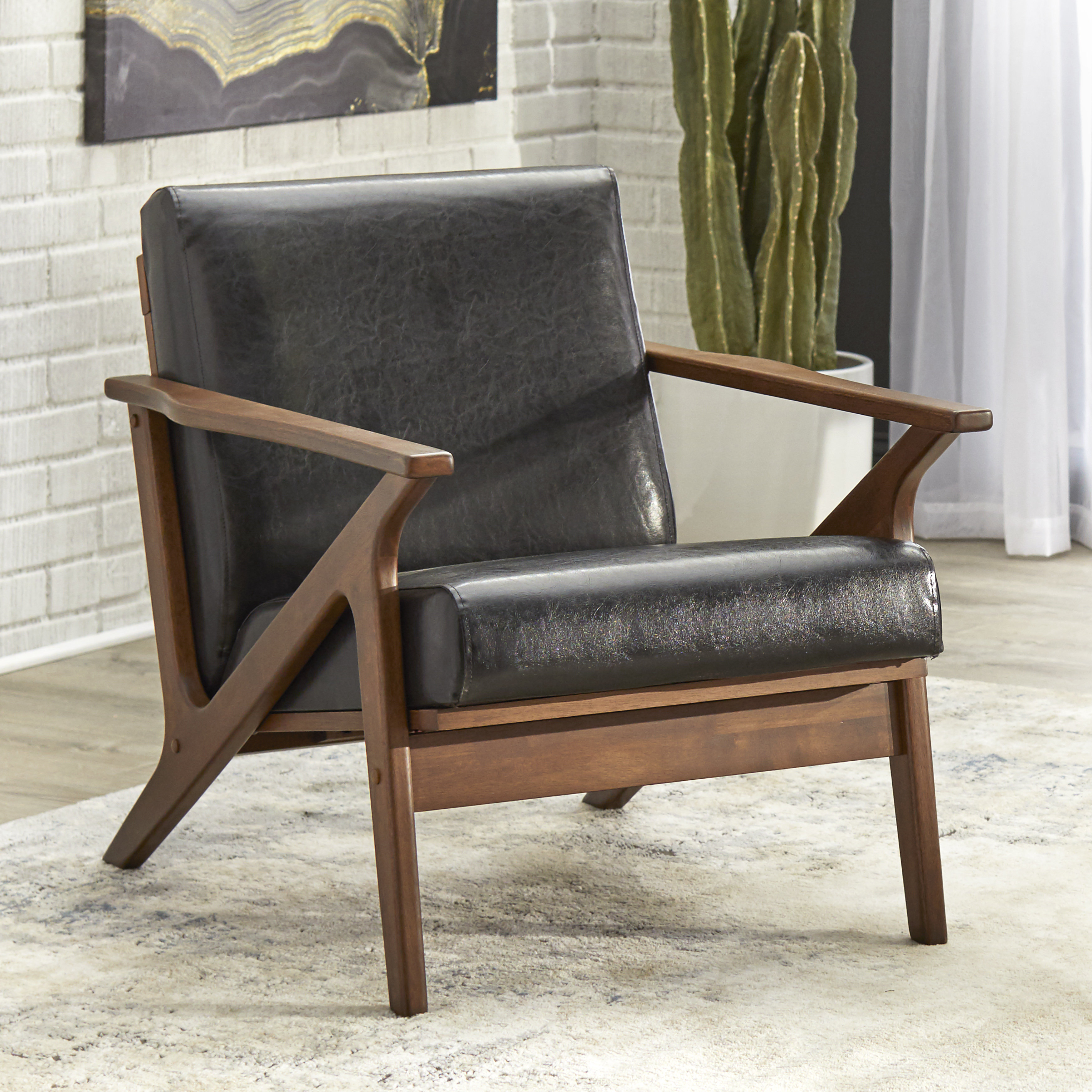 Union Rustic Choudhury Upholstered Armchair & Reviews | Wayfair