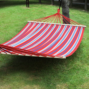 Go to store & view more images Adeco Trading Double Tree Hammock with Stand