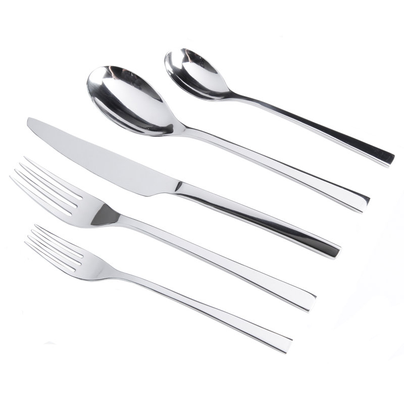 Orren Ellis Lambdin 20 Piece Flatware Set Service For 4 Wayfair Great news!!!you're in the right place for black if you're still in two minds about black flatware and are thinking about choosing a similar product. wayfair