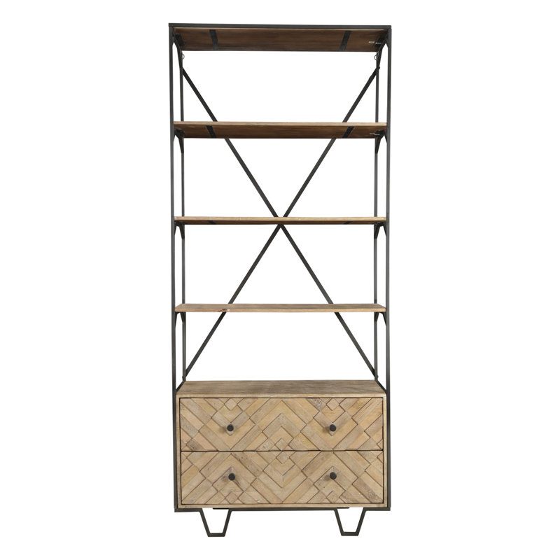 Foundry Select Camilla Etagere Bookcase Wayfair