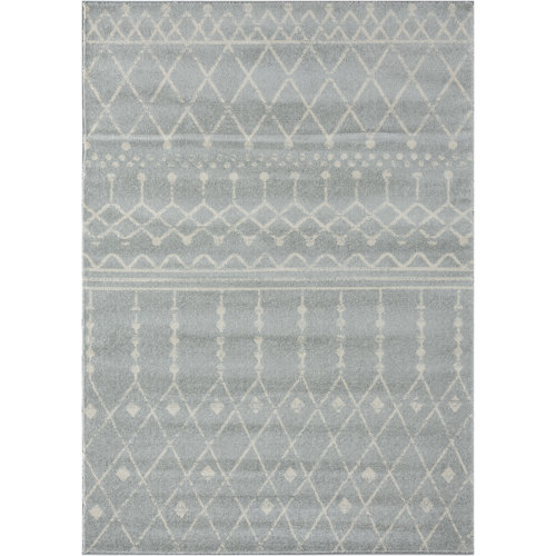 Gracie Oaks Cascio Southwestern Power Loom Cream Linen Rug Reviews Wayfair