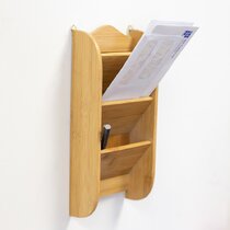 Storage Holder Busy Bees Wooden Letter Rack 