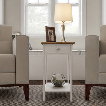 Beachcrest Home Doerr End Table With Storage Reviews Wayfair