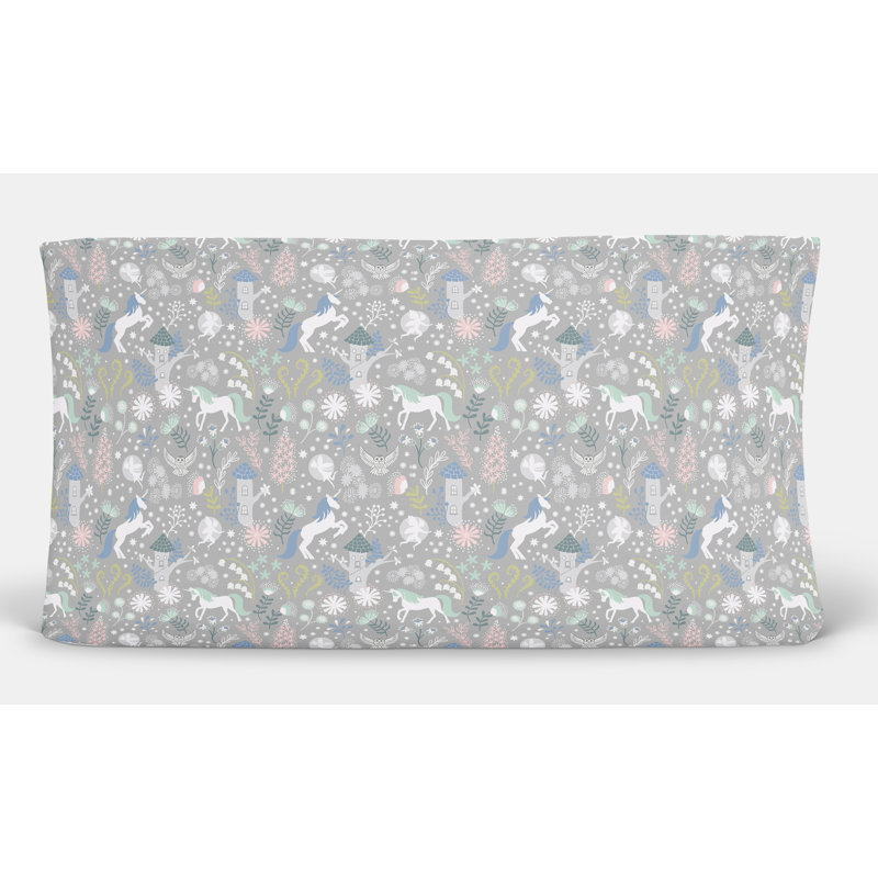 Isabelle Max Granger Unicorn Forest Glow Changing Pad Cover