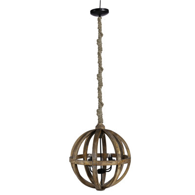Sheilds 4-Light Unique / Statement Globe Chandelier
