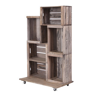Bookcase On Wheels Wayfair Co Uk Castona Bookcase