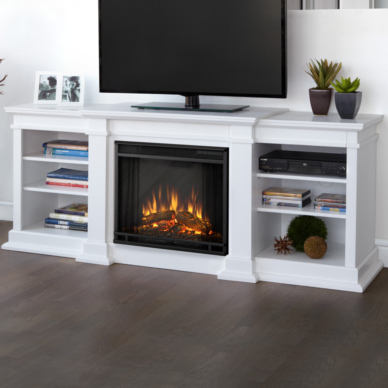 Real Flame Fresno Entertainment Center For Tvs Up To 72 With