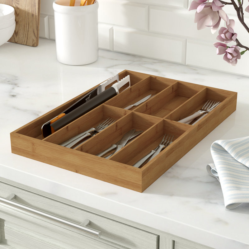 Rebrilliant 1 75 H X 17 5 W X 12 D Drawer Organizer Reviews