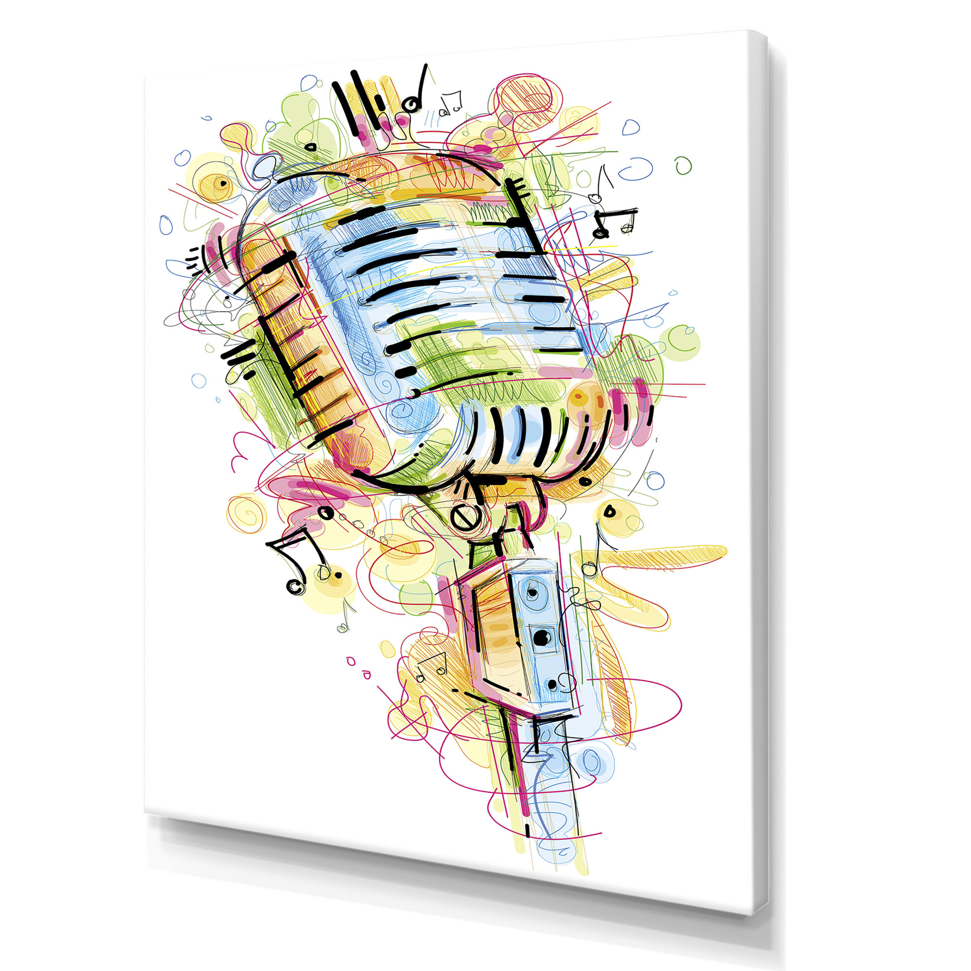 Winston Porter Music Microphone Abstract Design Music Microphone