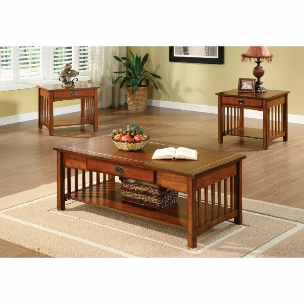 loon peak coffee table set