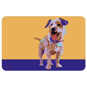 Bungalow Flooring Tosetti Pet 27 In X 18 In Non Slip Indoor Only Door Mat Wayfair
