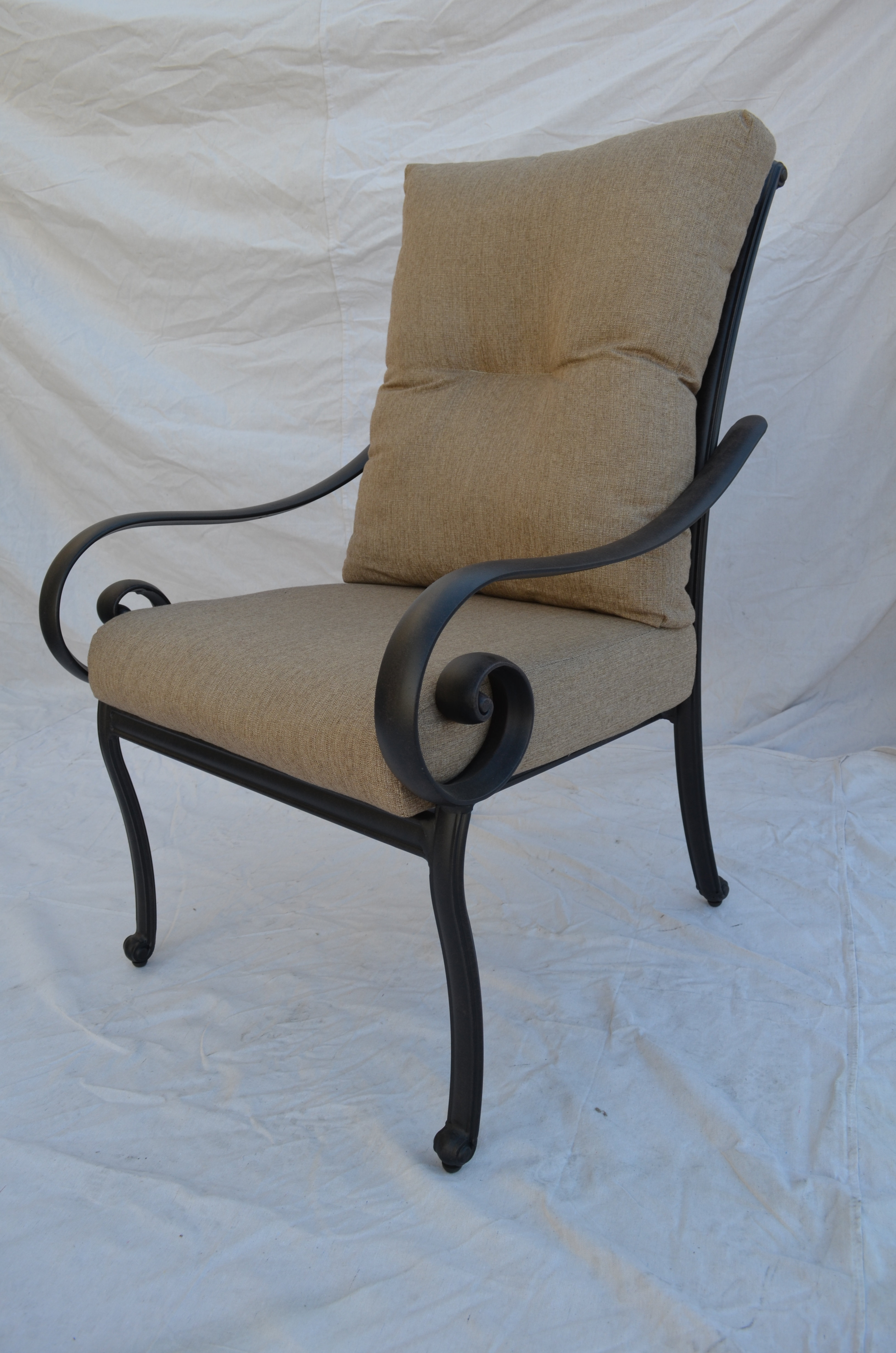 fleur de lis living patio furniture on Fleur De Lis Living Poulin Patio Dining Chair With Cushion Wayfair