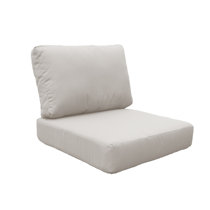 high back replacement cushions