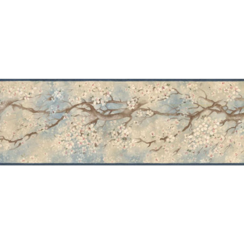 Ophelia Co Floral 15 L X 7 W Wallpaper Border Wayfair