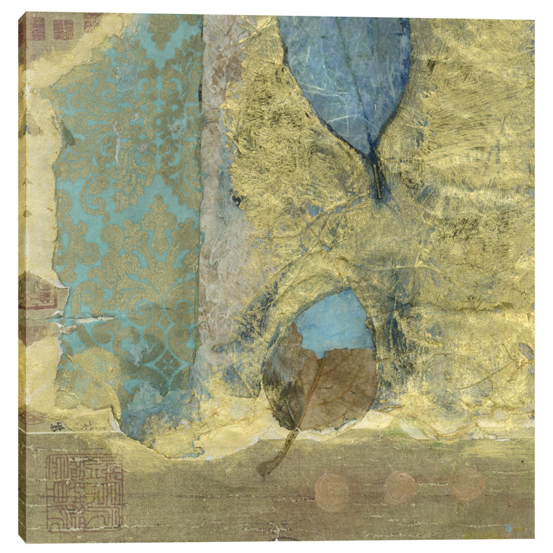 Epic Graffiti Wabi Sabi Leaf By Elena Ray Graphic Art On Canvas Wayfair