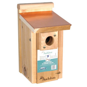 Cedar 13 in x 6.5 in x 7 in Bluebird House
