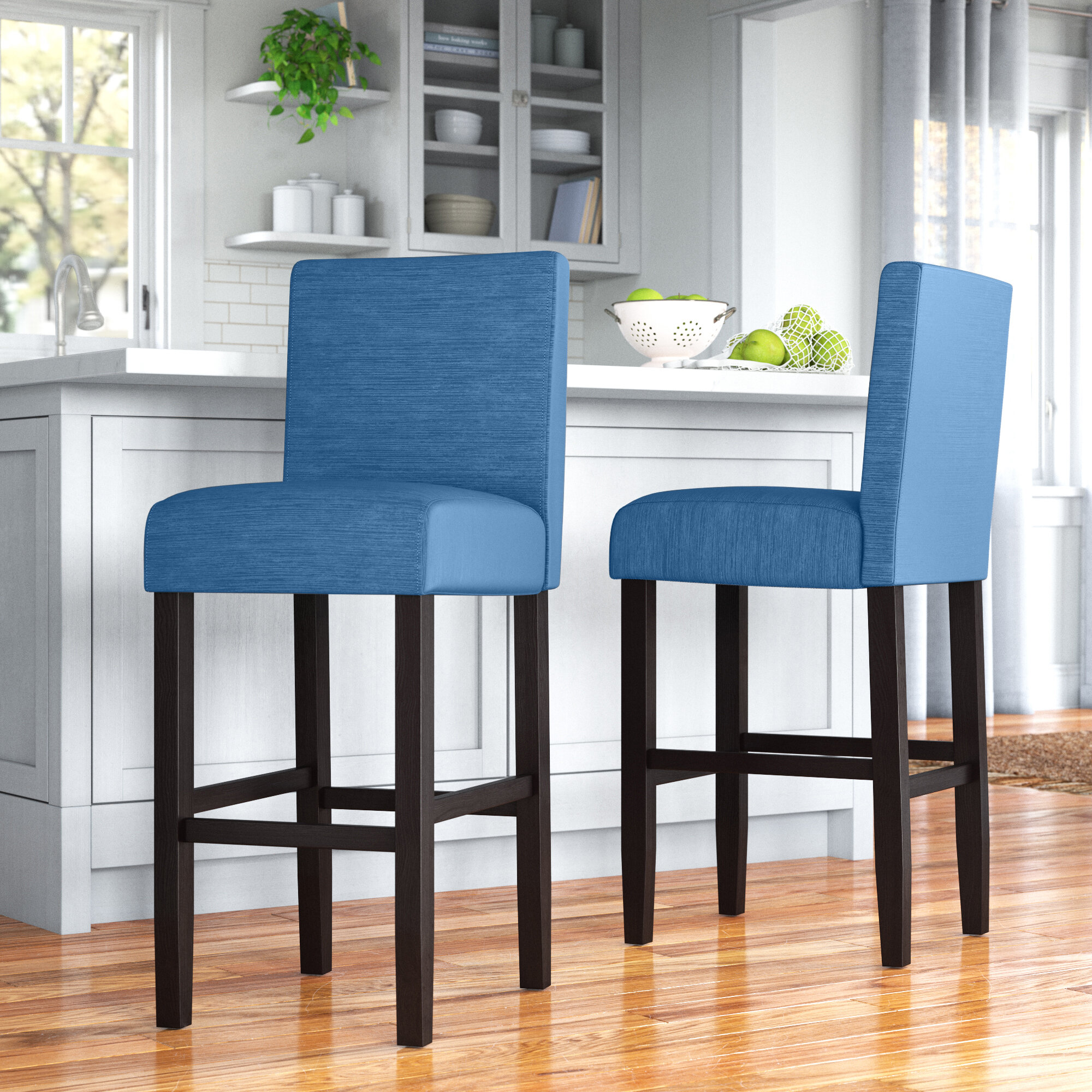 blue bar stools for sale