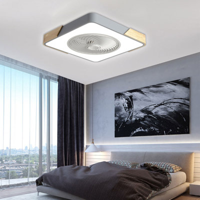 Elayna 22 Inch Modern Ceiling Fan with Light and Remote Control