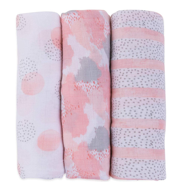 Harriet Bee Sperber Muslin Rayon From Bamboo 3 Piece Swaddle Set Reviews Wayfair