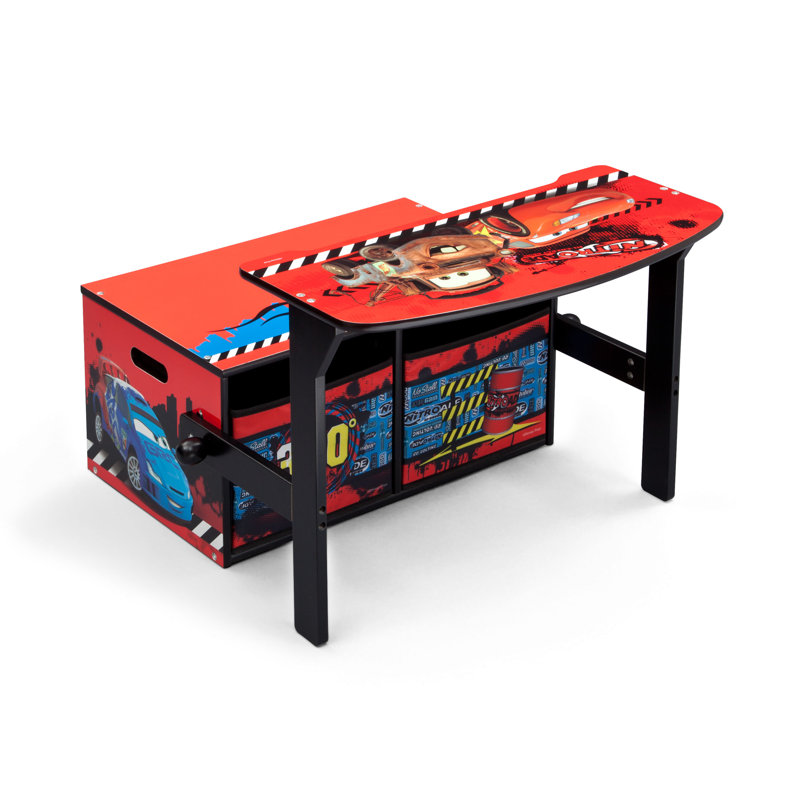 Cars Disney Pixar Cars Toy Storage Bench And Desk Wayfair Co Uk