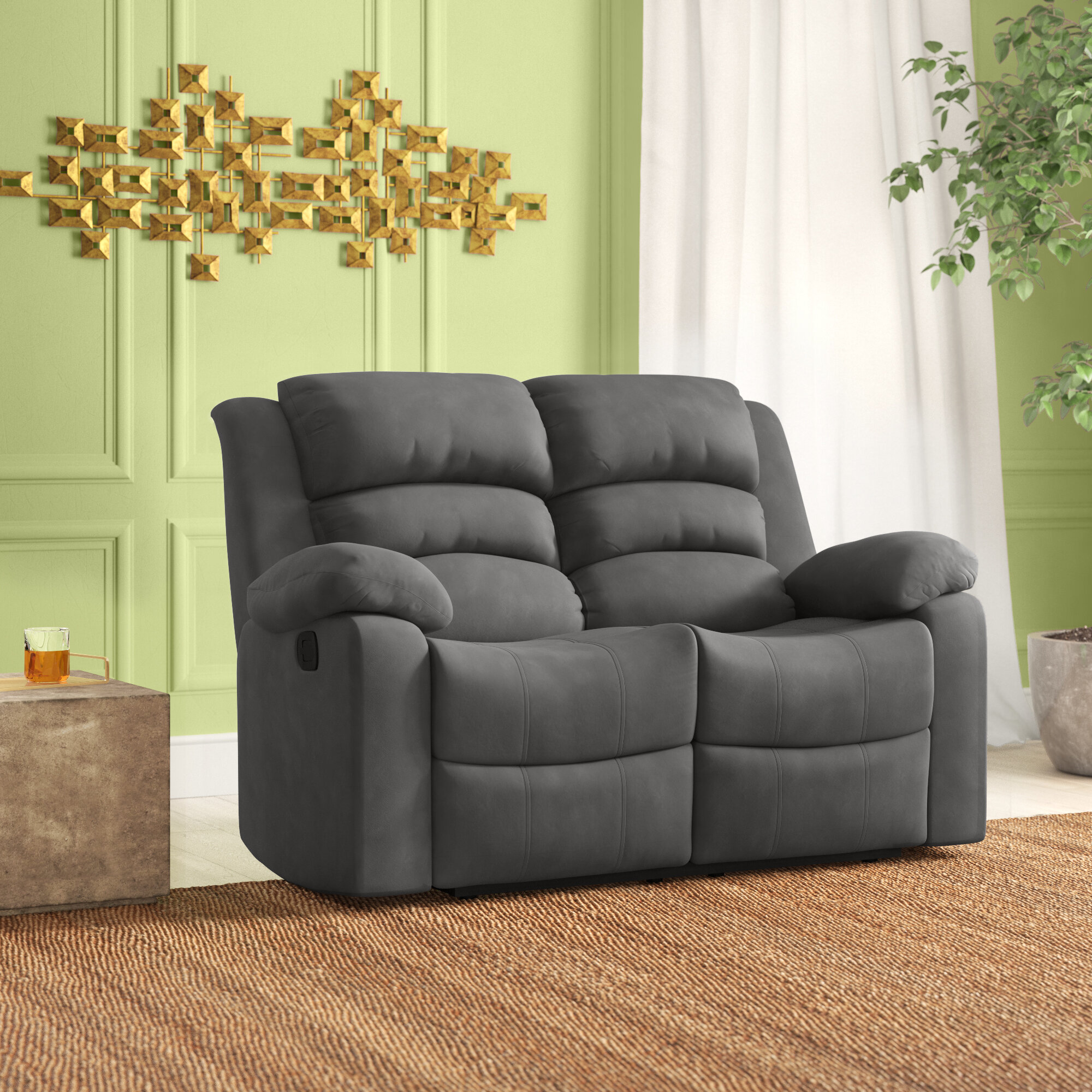 cheap reclining love seat