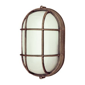 Sopchoppy 1-Light Outdoor Bulkhead Light