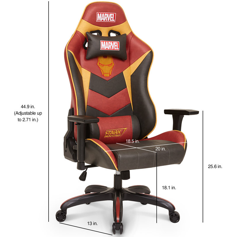 Neo Chair Marvel Captain America Iron Man Super Premium Pc Racing Game Chair Reviews Wayfair