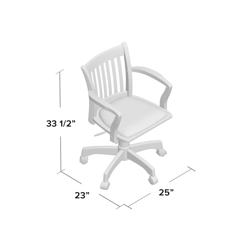 Genevieve Mid Back Deluxe Bankers Chair