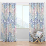 Paisley Semi Sheer Curtains Drapes You Ll Love In 2021 Wayfair