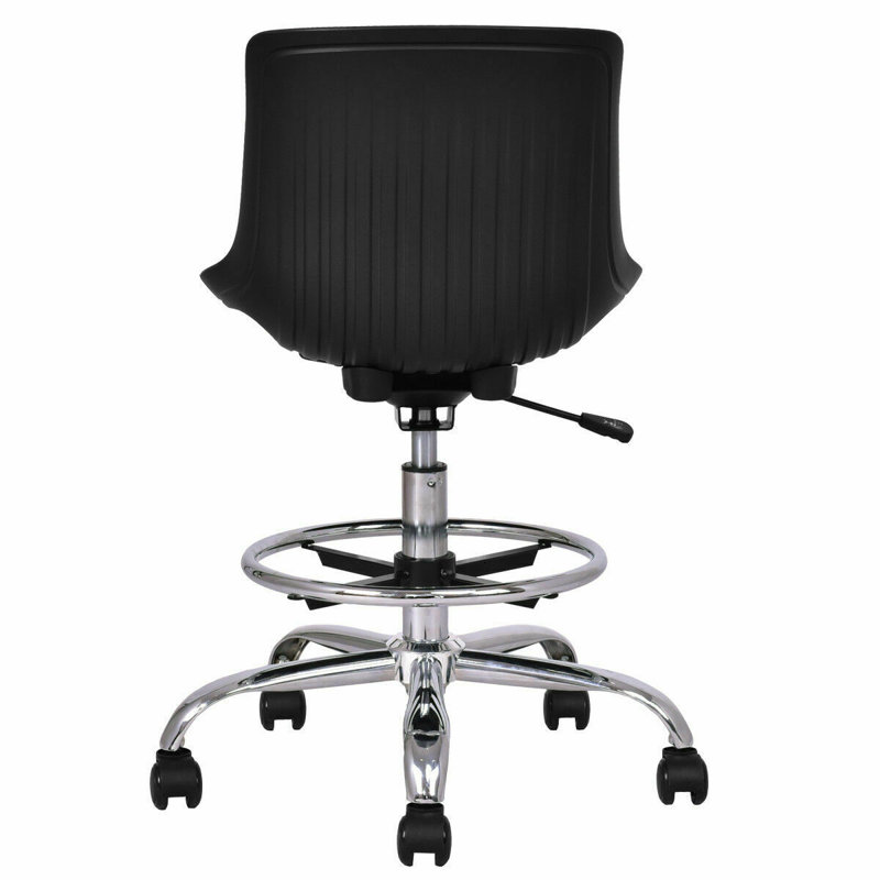 Latitude Run Set Of 2 Armless Desk Chair Pp Swivel Height Adjustable Home Office W Footrest Wayfair Ca